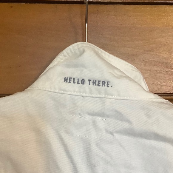 Marine Layer White jean jacket 🌸 SHIPS FREE - Picture 4 of 5